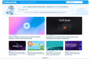 一个超好用的查找平替软件网站推荐-AlternativeTo